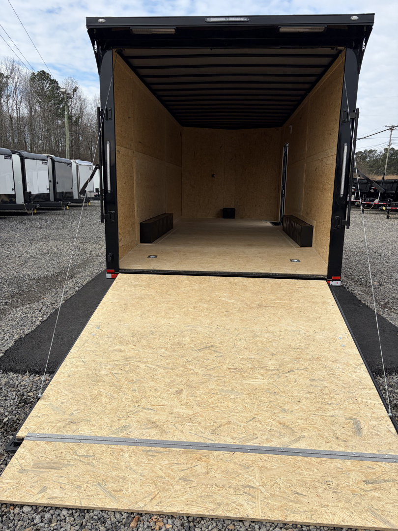 New 2026 Spartan 8.5x20 Enclosed Trailer, 7' 6" Interior Height, Race Spoiler, Polycor, Torsion 12K GVWR, "PRO- SERIES