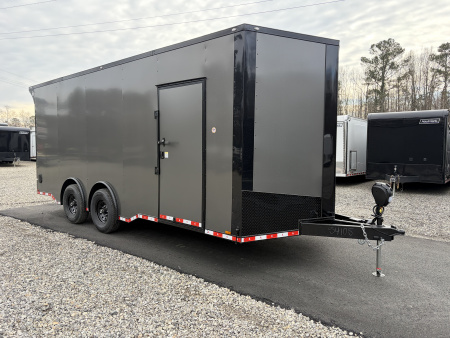 New 2026 Spartan 8.5x20 Enclosed Trailer, 7' 6  Interior Height, Race Spoiler, Polycor, Torsion 12K GVWR,  PRO- SERIES