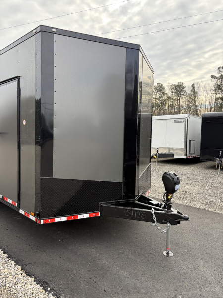 New 2026 Spartan 8.5x20 Enclosed Trailer, 7' 6" Interior Height, Race Spoiler, Polycor, Torsion 12K GVWR, "PRO- SERIES