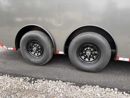 New 2026 Spartan 8.5x20 Enclosed Trailer, 7' 6" Interior Height, Race Spoiler, Polycor, Torsion 12K GVWR, "PRO- SERIES