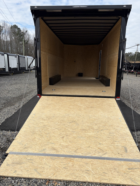 New 2026 Spartan 8.5x20 Enclosed Trailer, 7' 6" Interior Height, Race Spoiler, Polycor, Torsion 12K GVWR, "PRO- SERIES