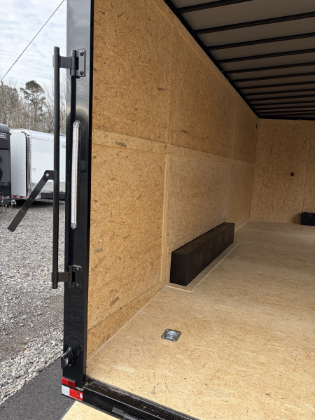 New 2026 Spartan 8.5x20 Enclosed Trailer, 7' 6" Interior Height, Race Spoiler, Polycor, Torsion 12K GVWR, "PRO- SERIES