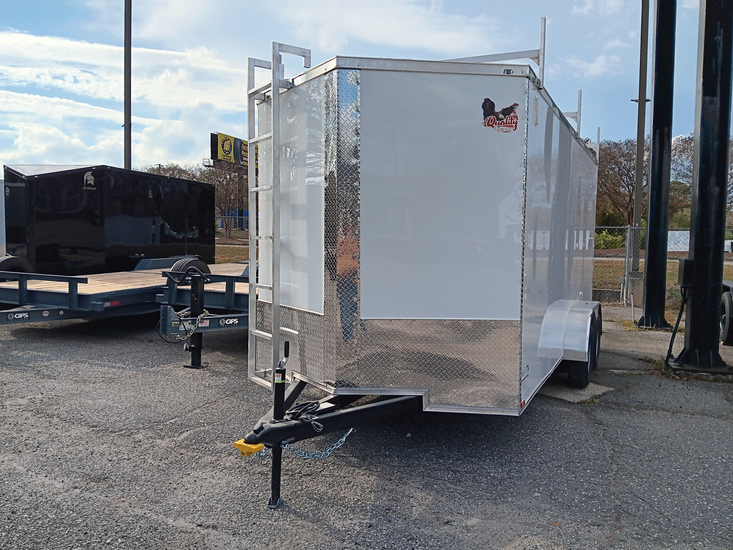 New 2026 Quality Cargo 7X16TA ENCLOSED CONTRACTOR Cargo Trailer