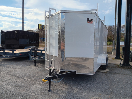 New 2026 Quality Cargo 7X16TA ENCLOSED CONTRACTOR Cargo Trailer
