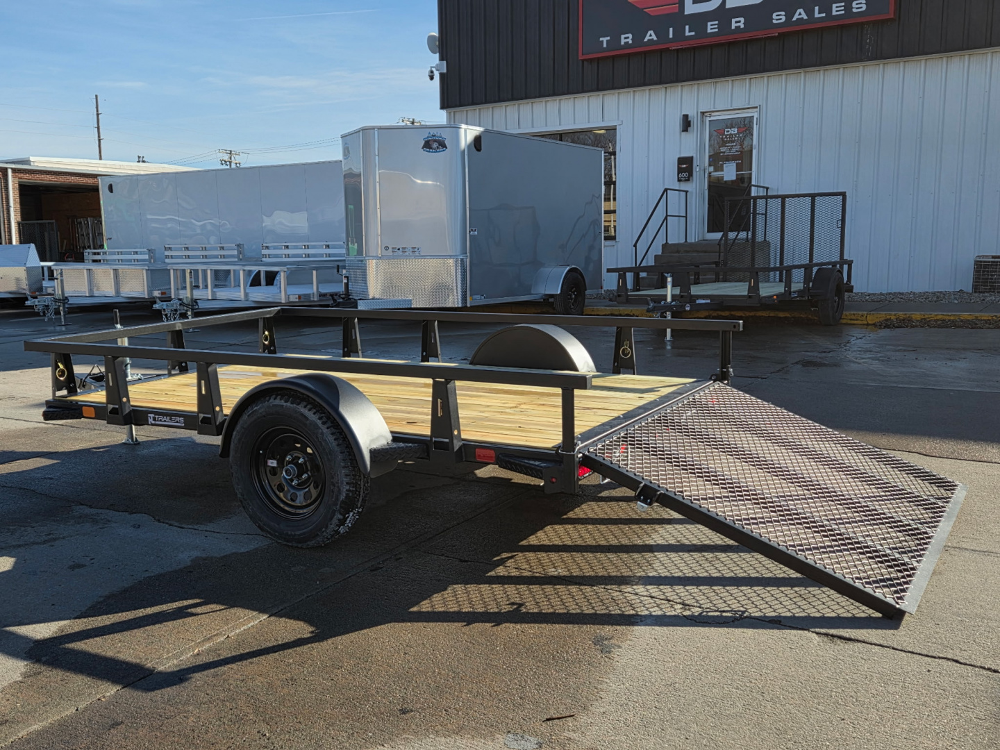 New 2026 HTC SUT610 Utility Trailer 6X10