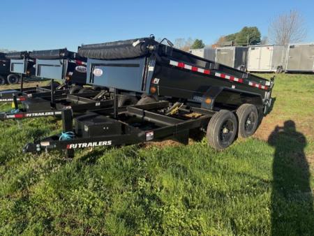 New 2026 PJ Trailers 72 x12' D3 w/ HYDRAULIC JACK Dump Trailer