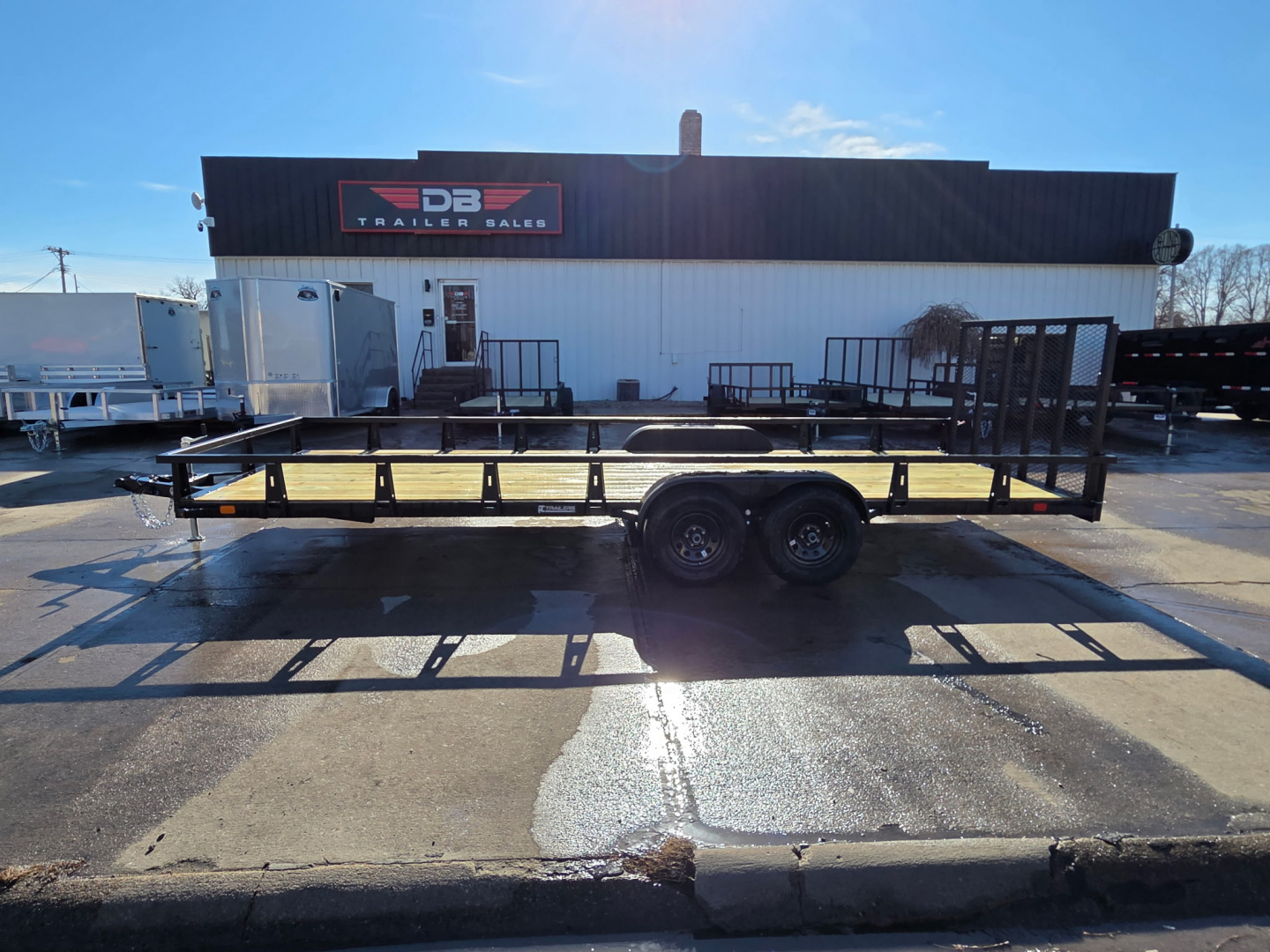 New 2026 HTC SUT720T Utility Trailer 83X20T TA