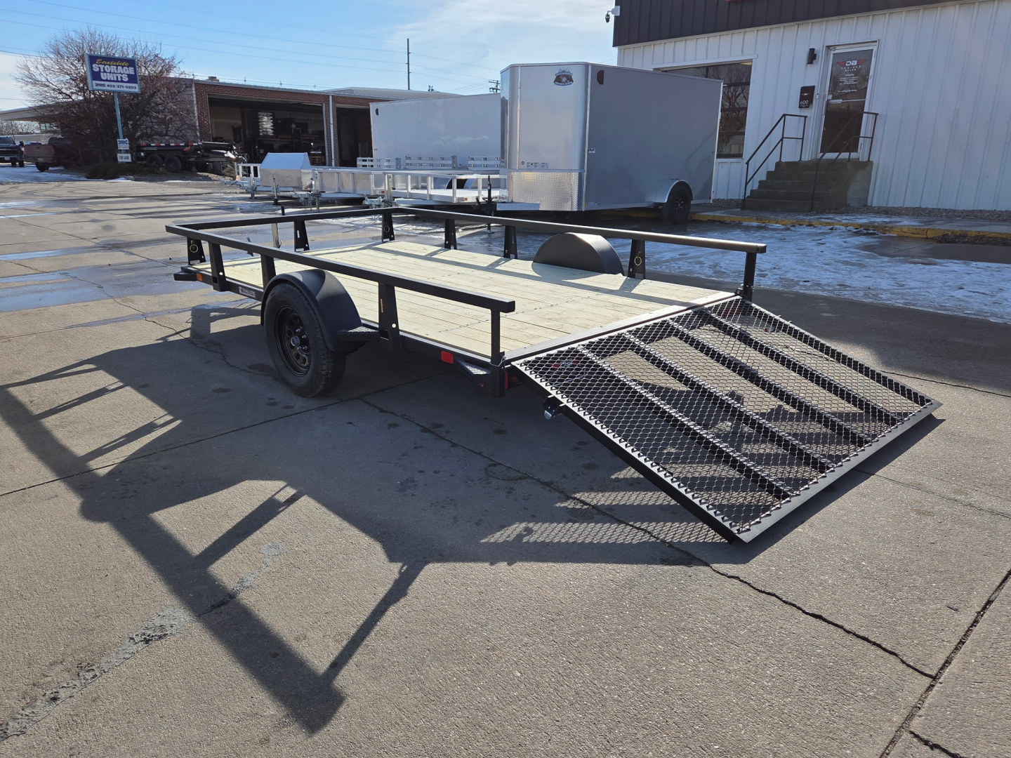 New 2026 HTC SUT712 Utility Trailer 83X12
