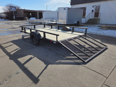 New 2026 HTC SUT712 Utility Trailer 83X12