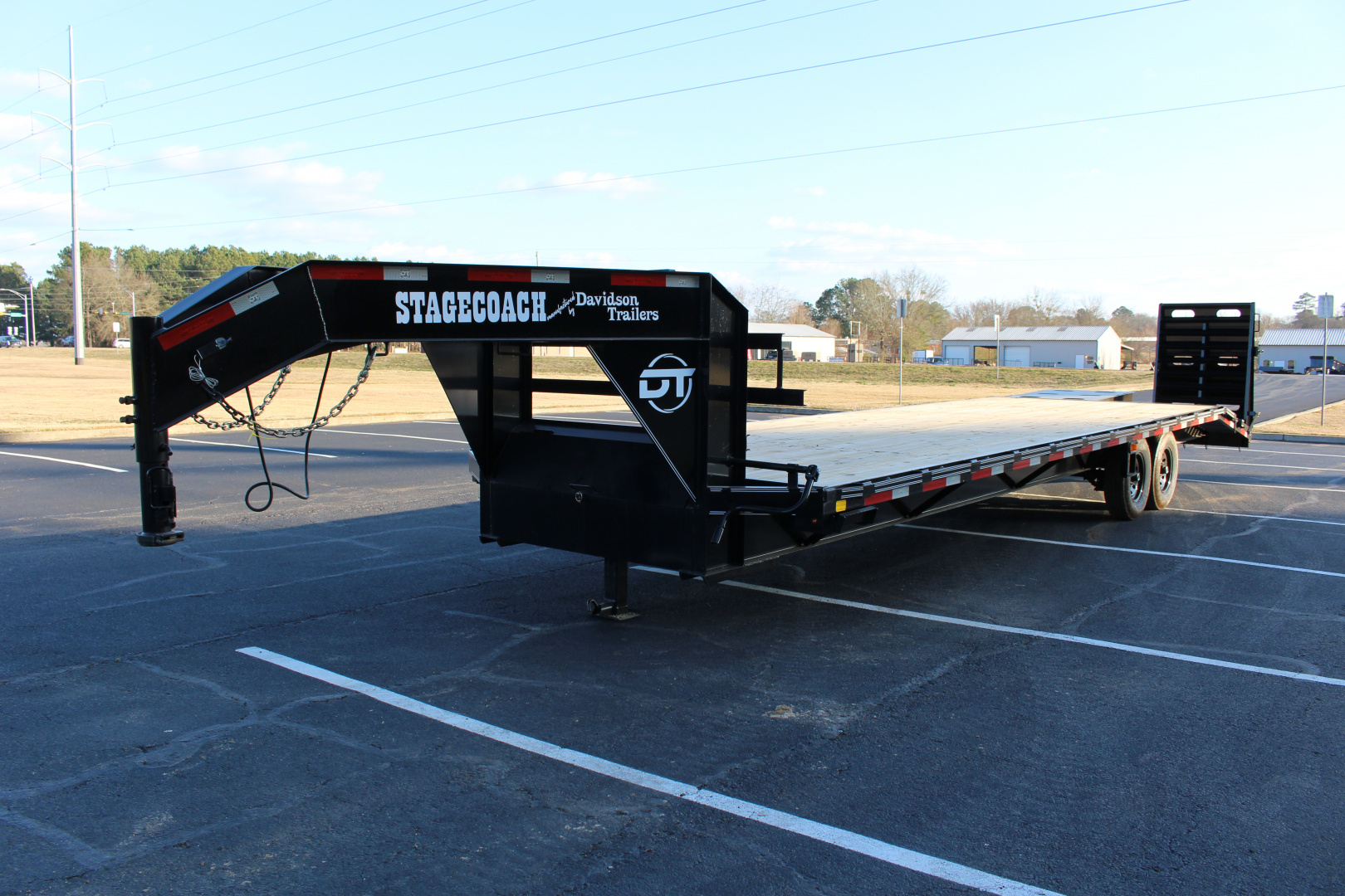New 2026 Davidson Trailers 2026 Davidson Stagecoach 25+ 5 monster ramps gooseneck Deckover Trailer