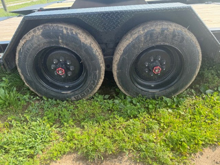 New 2026 Liberty 22' Tilt 16K Trailer 8" I BEAM (16' tilt +6' stationary) Tilt Trailer