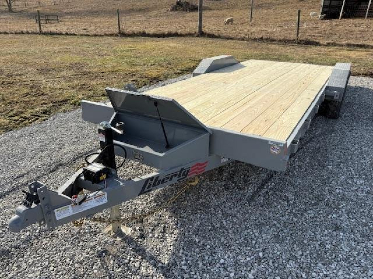 New 2026 Liberty 10k 83X20 w/ TOOLBOX Car / Racing Trailer