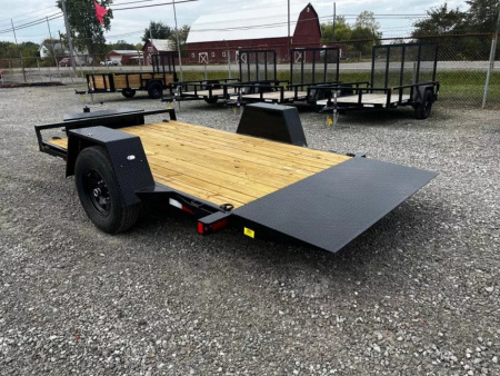 New 2026 Sure-Trac 78"x12 7.8K Tilt Bed Equipment Trailer