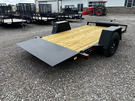 New 2026 Sure-Trac 78"x12 7.8K Tilt Bed Equipment Trailer