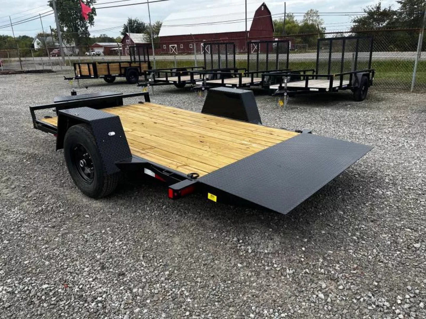 New 2026 Sure-Trac 78"x12 7.8K Tilt Bed Equipment Trailer