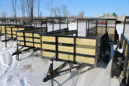 New 2027 TMT 5X10 HS STOCK ID 51923 Landscape Trailer