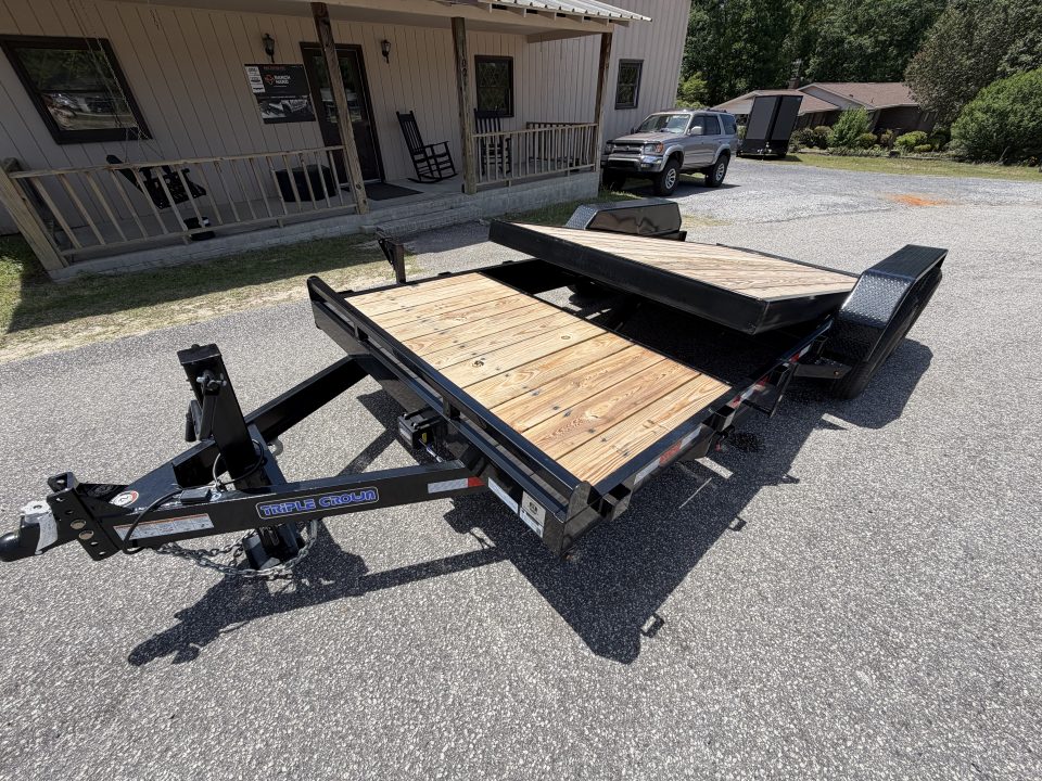 New 2026 Triple Crown Trailers 7X20 Tilt Equipment Trailer