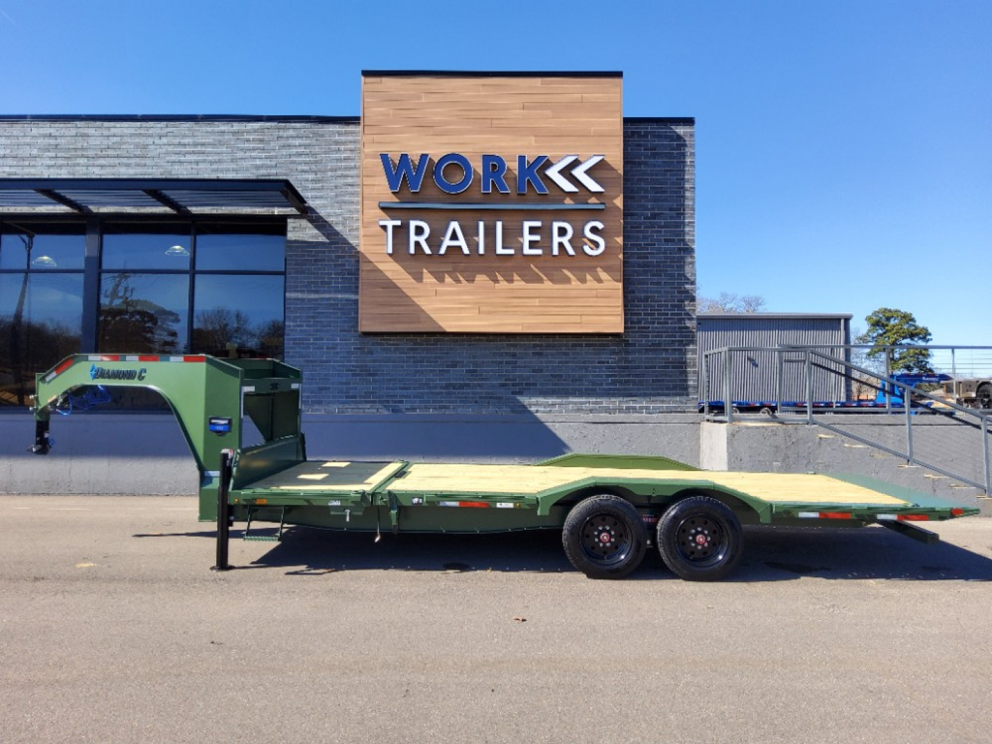 New 2026 Diamond C Trailers HXD208-GN Tilt Trailer