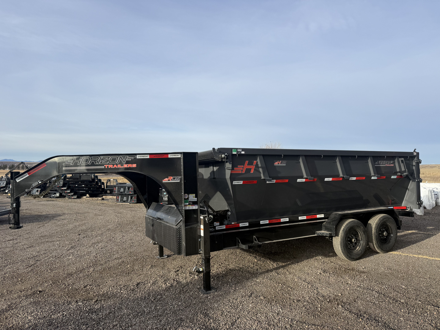 New 2026 Horizon Roll Off Dump Bin - Trailer Sold Independent