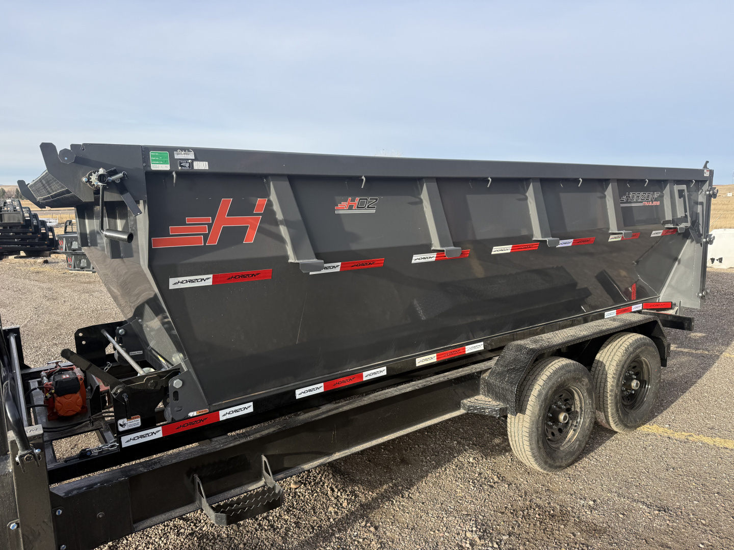 New 2026 Horizon Roll Off Dump Bin - Trailer Sold Independent