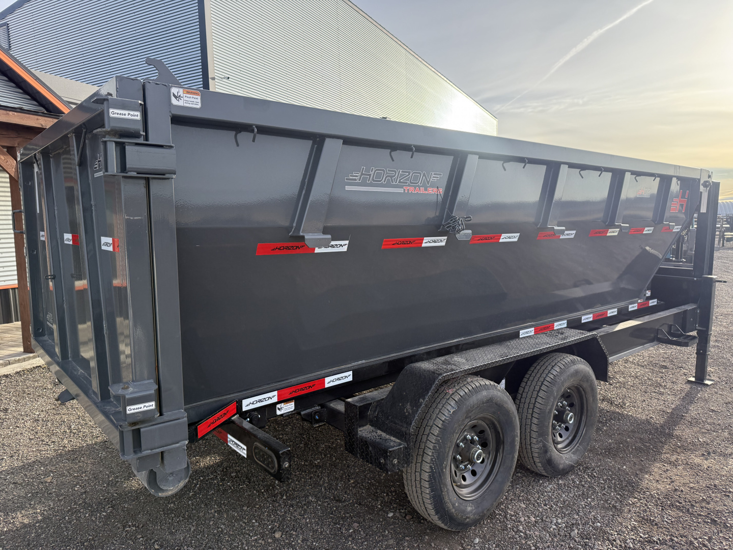 New 2026 Horizon Roll Off Dump Bin - Trailer Sold Independent