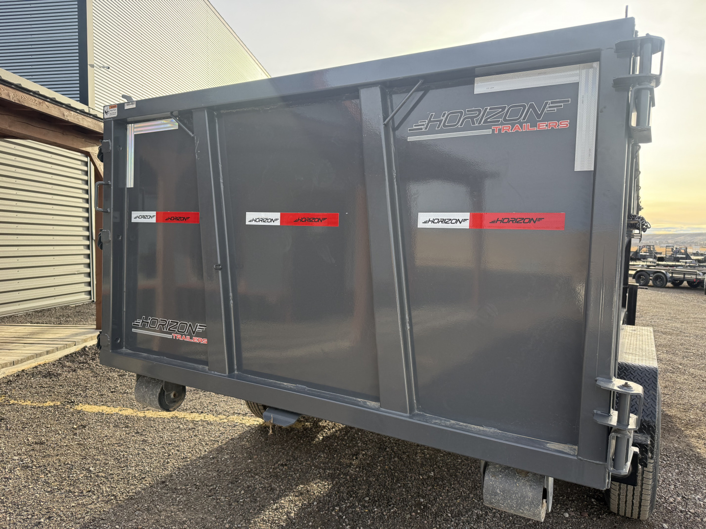 New 2026 Horizon Roll Off Dump Bin - Trailer Sold Independent