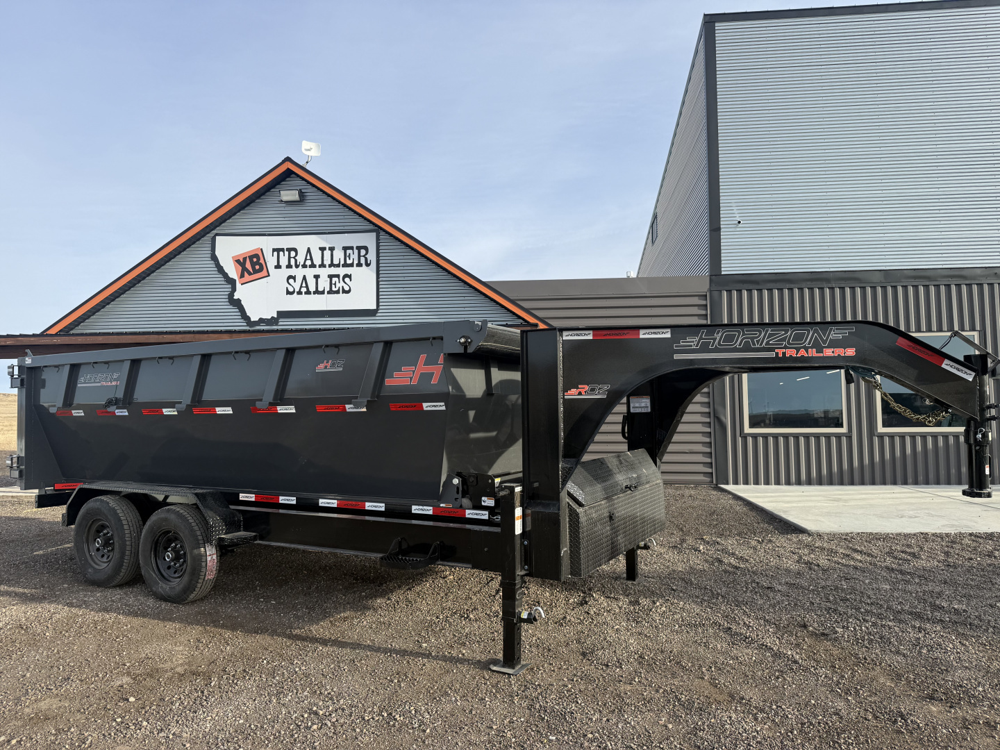 New 2026 Horizon Roll Off Dump Bin - Trailer Sold Independent