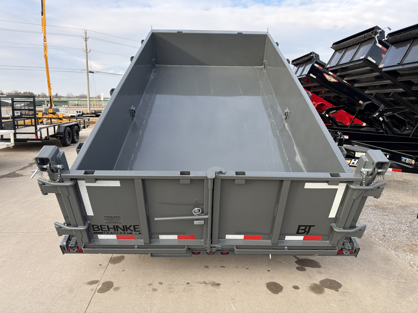 New 2026 Behnke 83x14 Dump