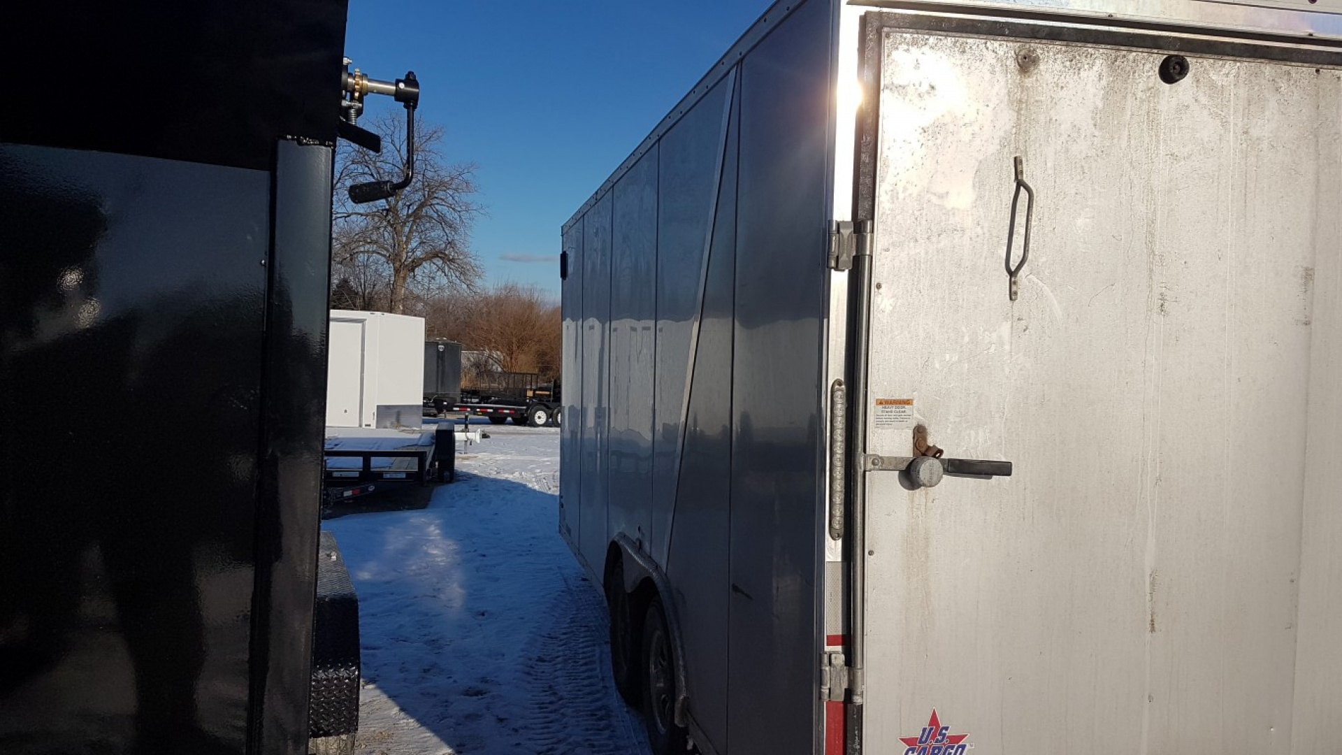 Used 2019 US Cargo ULAFTX 85x18 TA3 Landscape Trailer