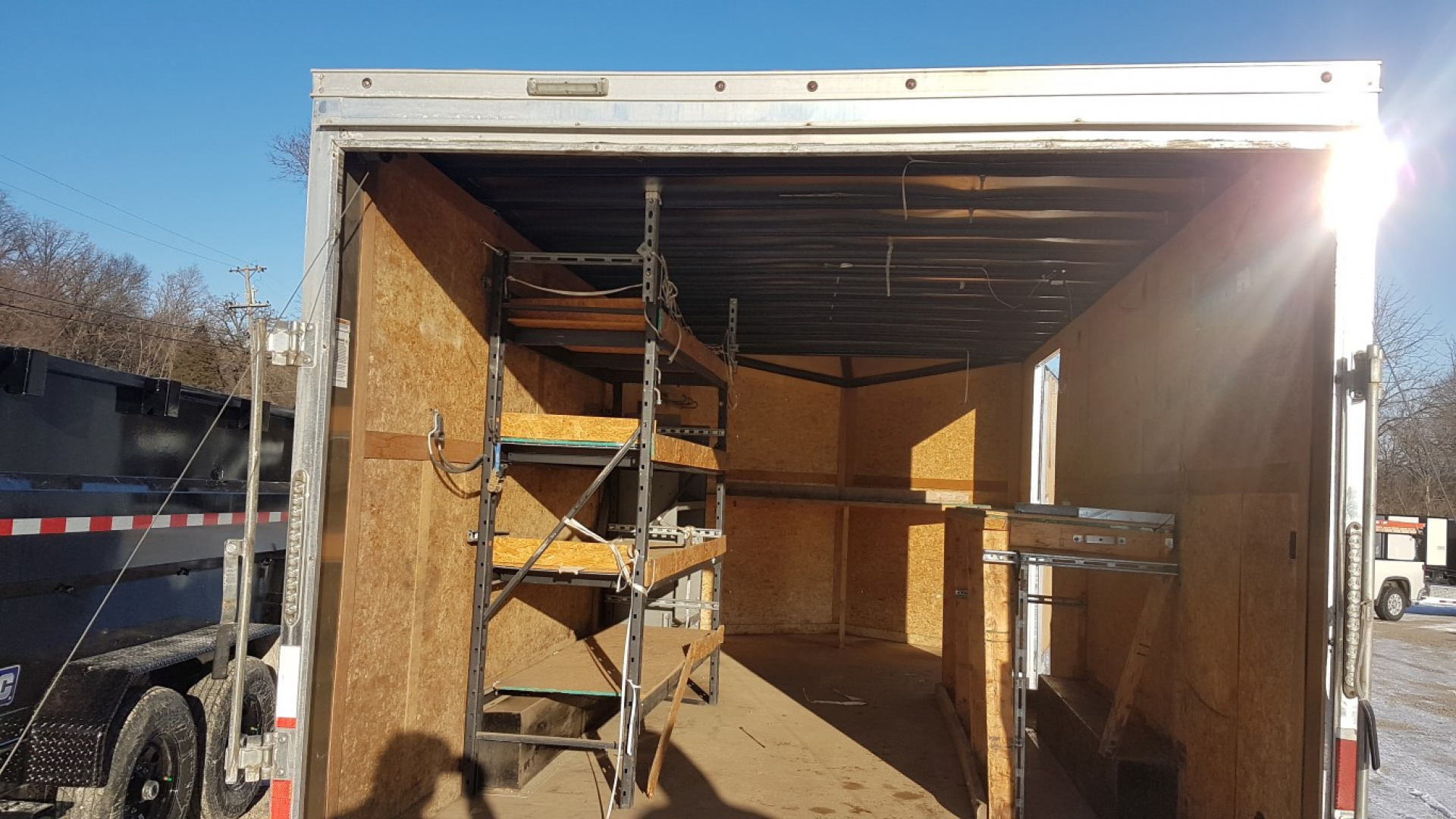 Used 2019 US Cargo ULAFTX 85x18 TA3 Landscape Trailer