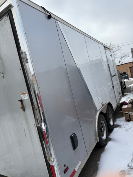 Used 2019 US Cargo ULAFTX 85x18 TA3 Landscape Trailer