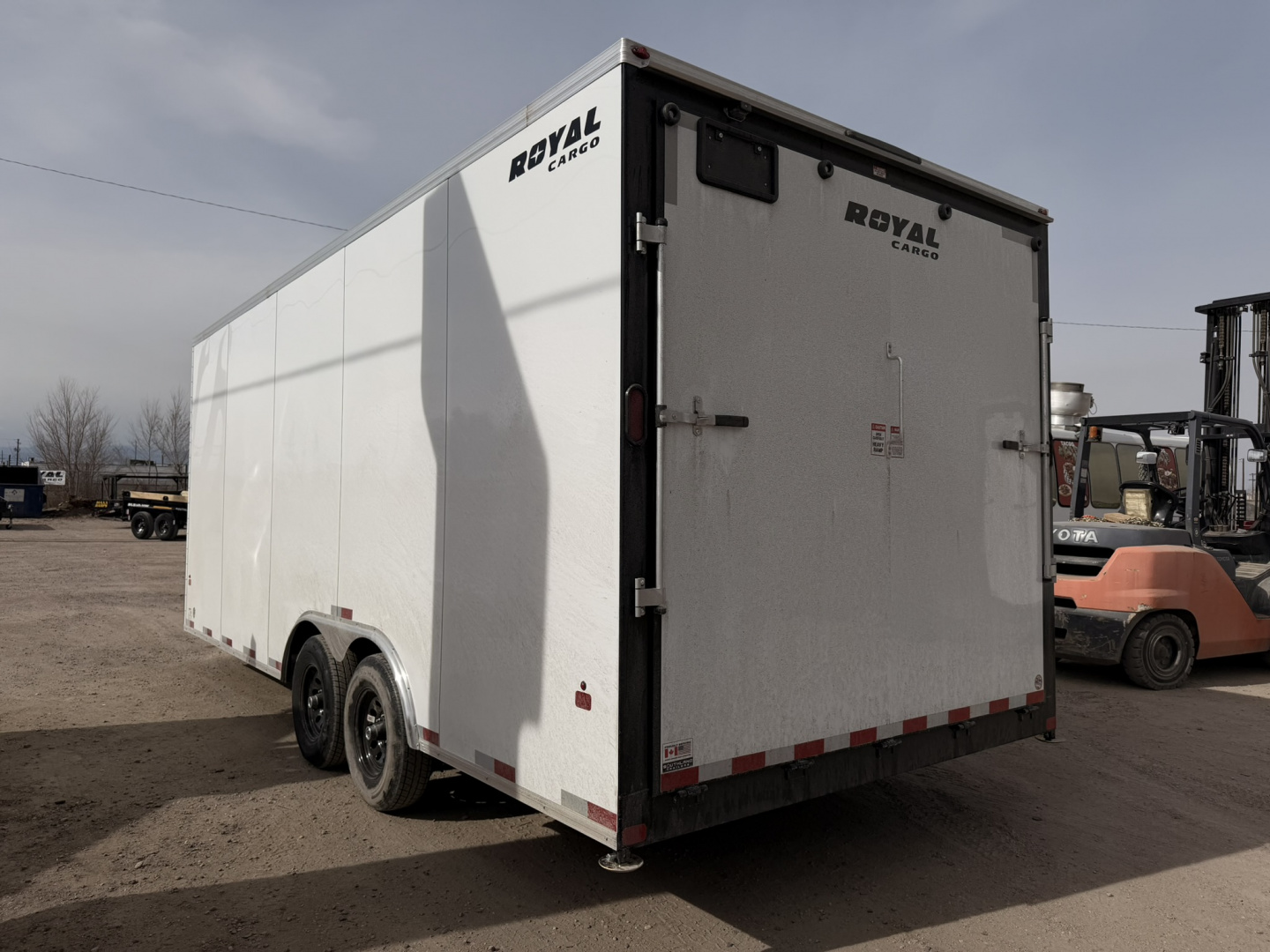 New 2026 Royal 8-20-1.5V Enclosed Car Hauler