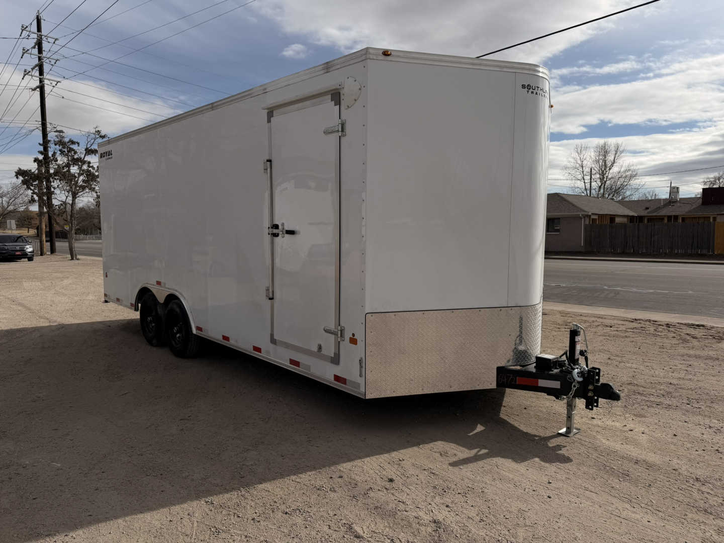 New 2026 Royal 8-20-1.5V Enclosed Car Hauler