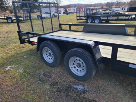 New 2026 MCT MFG 102X16LST Utility Trailer