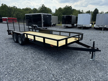 New 2026 MCT MFG 6'10 x22' Landscape trailer Utility Trailer