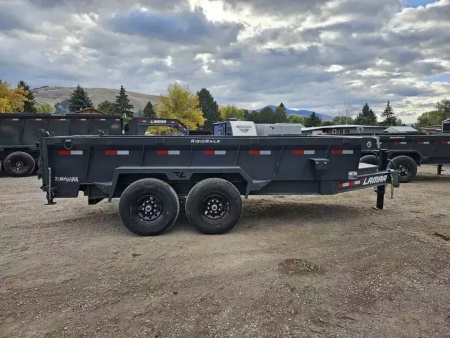 New 2026 Lamar 7x14 14k Dump Trailer