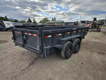 New 2026 Lamar 7x14 14k Dump Trailer
