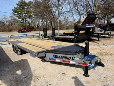 New 2026 Diamond C Trailers DET 208 Package 22'X102  Equipment Trailer