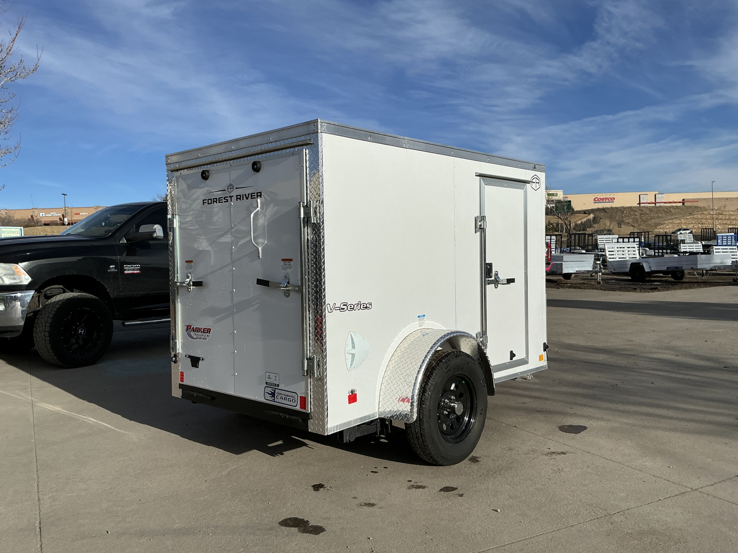 New 2026 Continental Cargo 5 x 8 Single Axle Enclosed Trailer