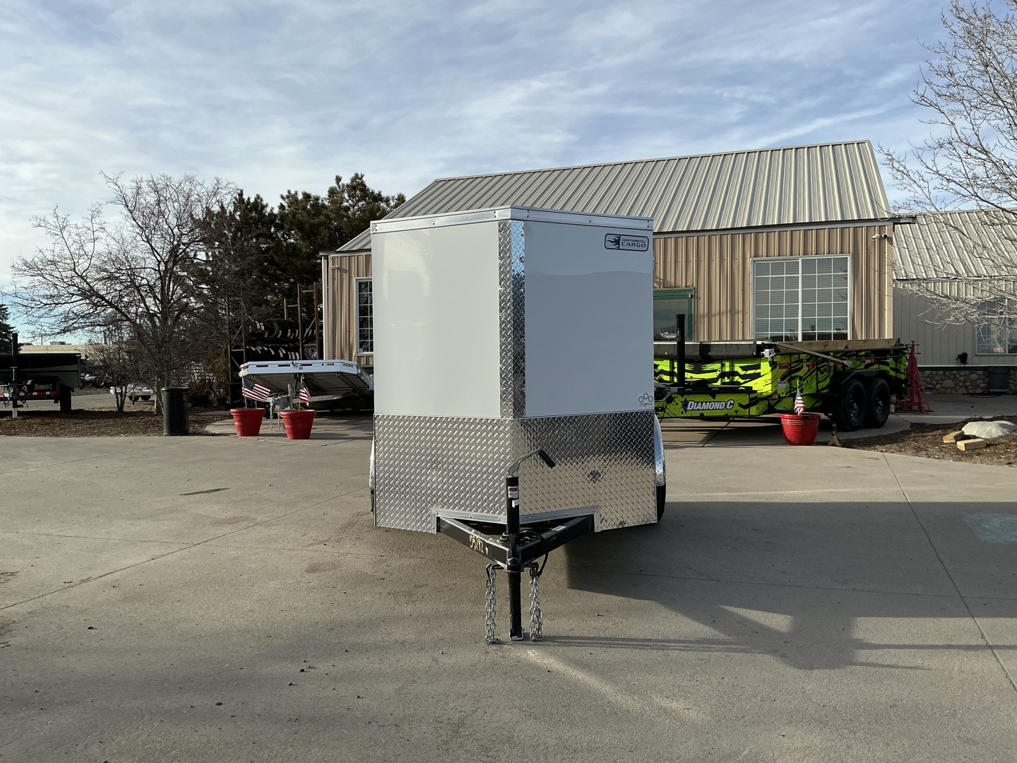 New 2026 Continental Cargo 5 x 8 Single Axle Enclosed Trailer