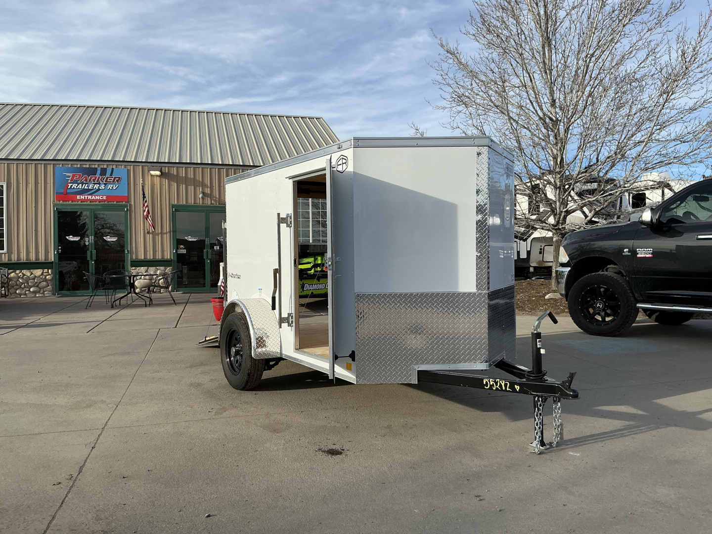 New 2026 Continental Cargo 5 x 8 Single Axle Enclosed Trailer