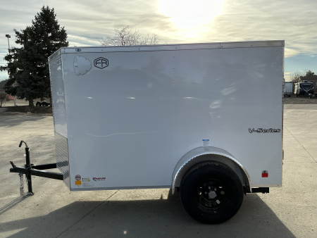 New 2026 Continental Cargo 5 x 8 Single Axle Enclosed Trailer