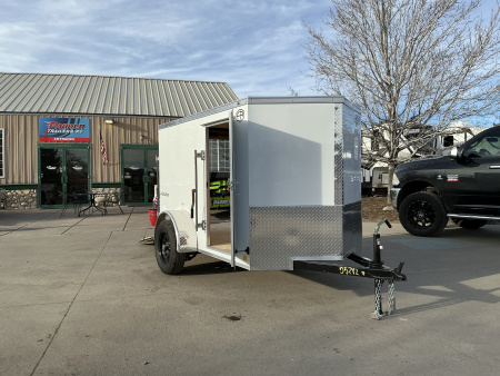 New 2026 Continental Cargo 5 x 8 Single Axle Enclosed Trailer