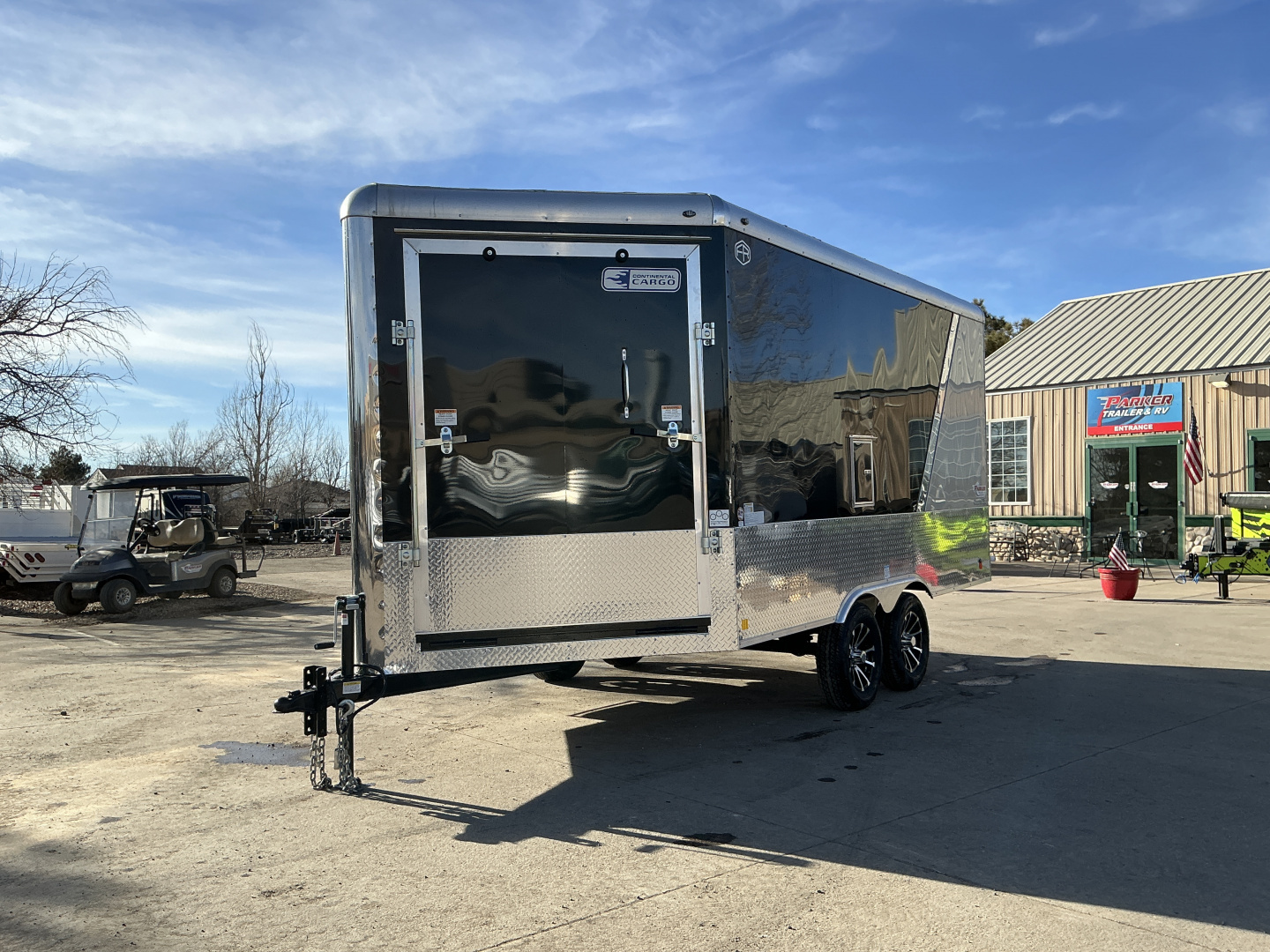 New UTV, ATV or SNOWMOBILE - 2026 Continental Cargo 8.5 x 18 Enclosed Trailer
