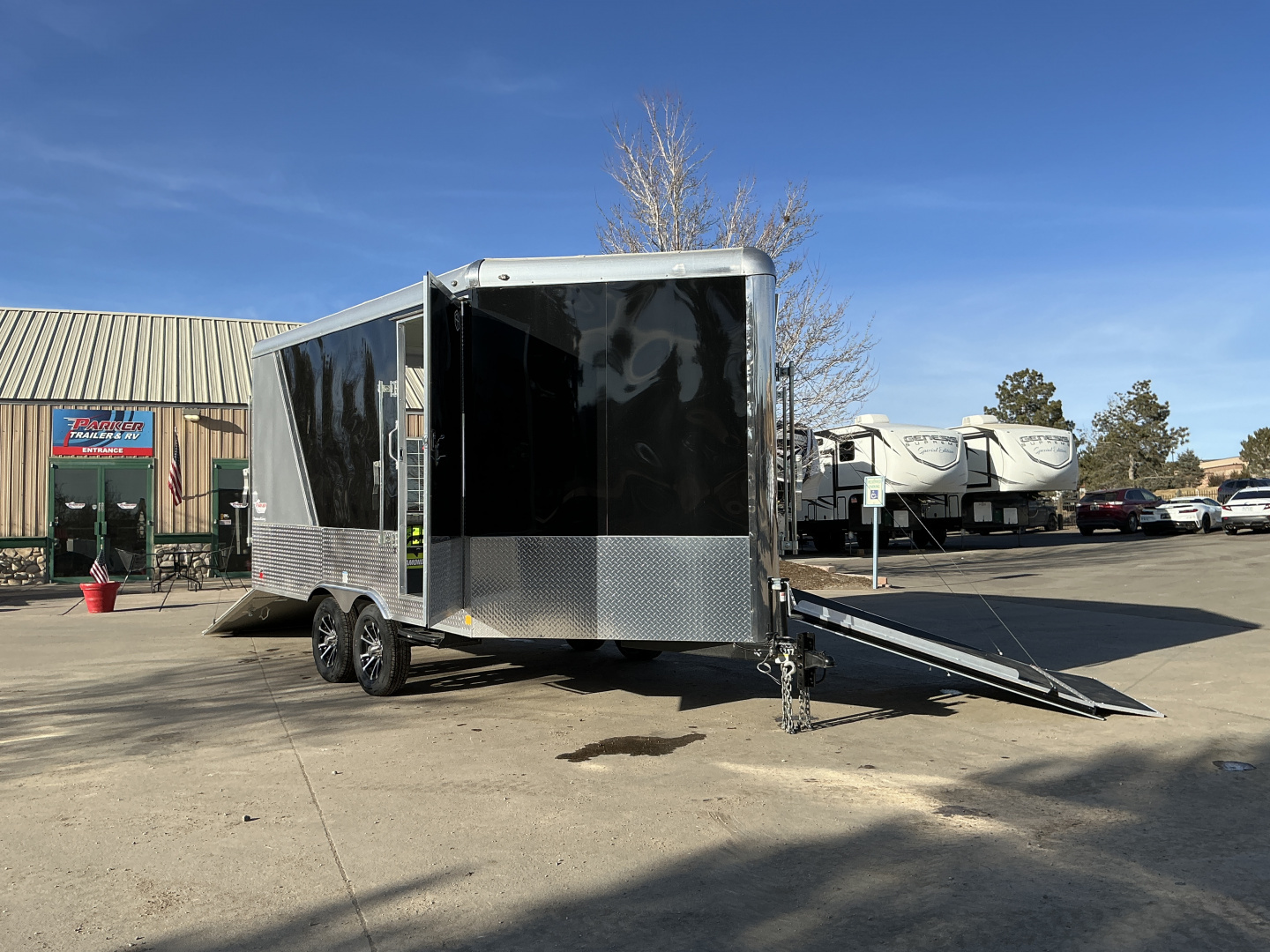 New UTV, ATV or SNOWMOBILE - 2026 Continental Cargo 8.5 x 18 Enclosed Trailer