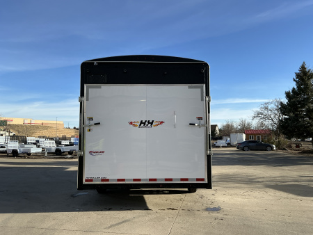 New 2026 H&H Cargo Trailer 8.5 x 24 14K Enclosed Gooseneck Trailer