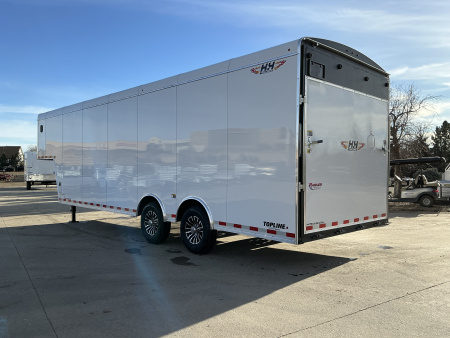 New 2026 H&H Cargo Trailer 8.5 x 24 14K Enclosed Gooseneck Trailer