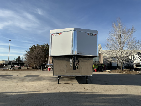 New 2026 H&H Cargo Trailer 8.5 x 24 14K Enclosed Gooseneck Trailer