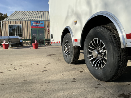 New 2026 H&H Cargo Trailer 8.5 x 24 14K Enclosed Gooseneck Trailer