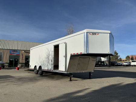 New 2026 H&H Cargo Trailer 8.5 x 24 14K Enclosed Gooseneck Trailer